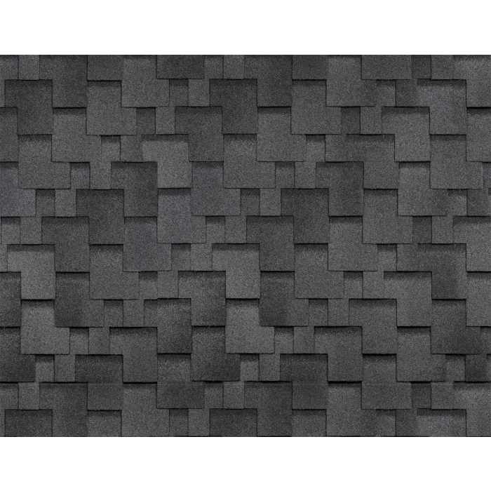 Гибкая черепица Технониколь Шинглас Оптима Аккорд Серый