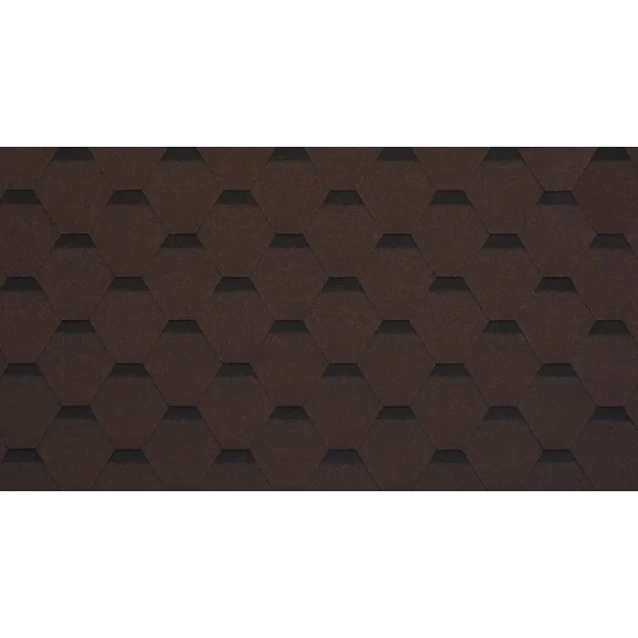 Гибкая черепица Технониколь Шинглас Сальса Каштан