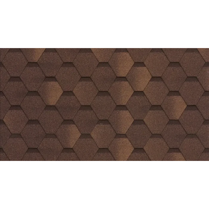 Гибкая черепица Технониколь Шинглас Сальса Какао